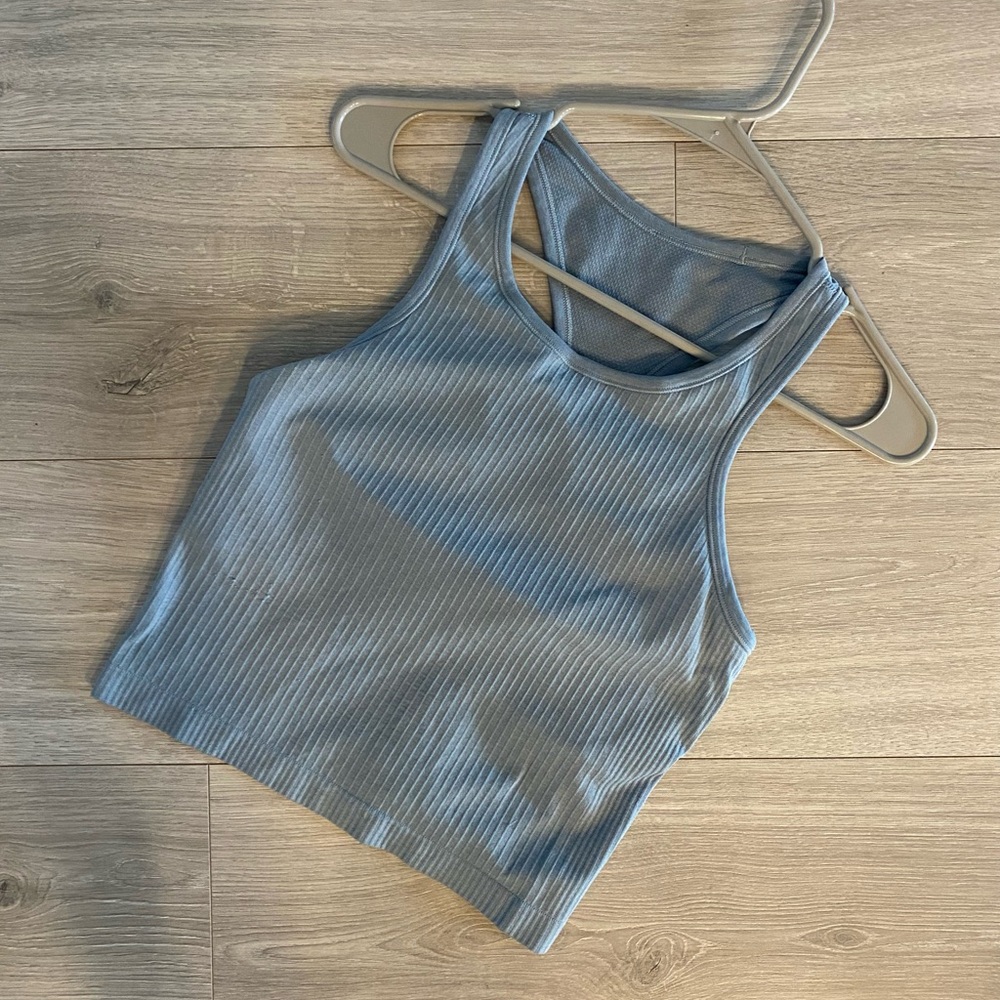 Lululemon Ebb to Street Racerback Crop Tank